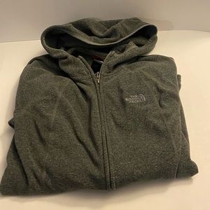 The North Face: Grey Zip-up